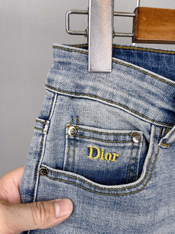 ブランドジーンズ素材ディテール